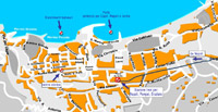 Sorrento map Amalfi coast map Sorrentoi coast distances To Sorrento ...